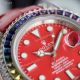 New Blaken Rolex Submariner Red Dial Rainbow Bezel Swiss Replica Watches 40mm (2)_th.jpg